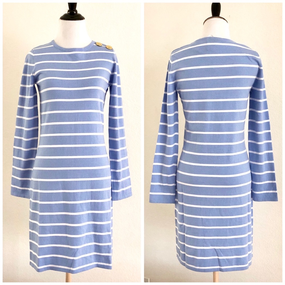 NWT Sail To Sable STS Striped Cotton Sweater Dress - Picture 5 of 8